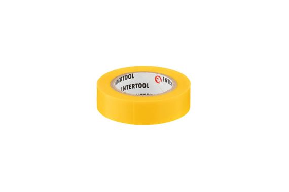 Лента изоляционная Intertool - 10 м x 17 x 0,15 мм желтая (IT-0032)