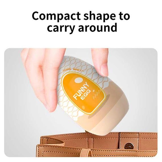 Набор мастурбаторов Funny Egg 6 шт. | Зображення 5