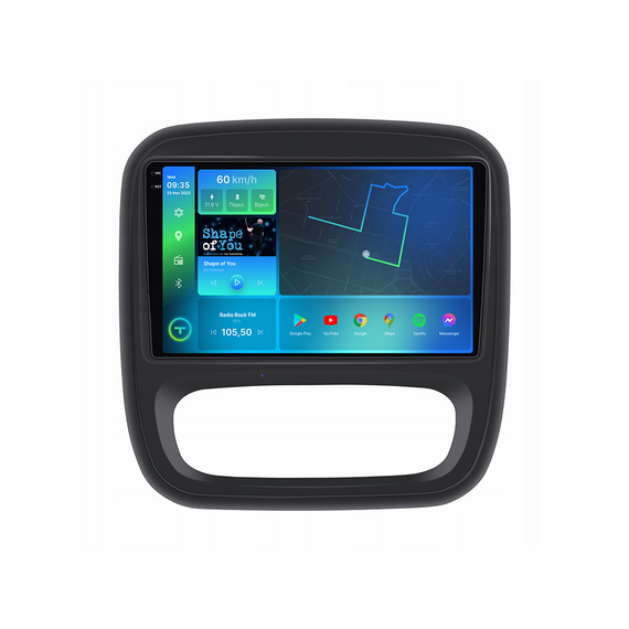 Штатна магнітола Torssen 2K Renault Trafic 2014+ F98256 DSP 4G Carplay DSP | Зображення 1