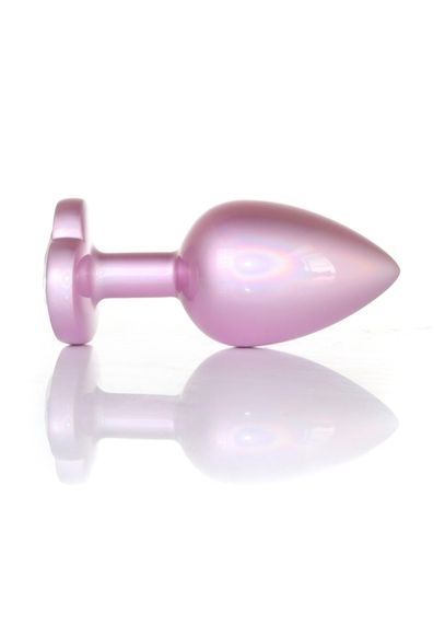 Анальна пробка - Jewellery Pearl Pink Heart Plug Clear L | Зображення 1