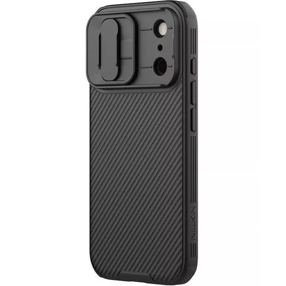 Карбонова накладка Nillkin CamShield Pro для Apple iPhone 17 Pro (6.3") Black | Зображення 2
