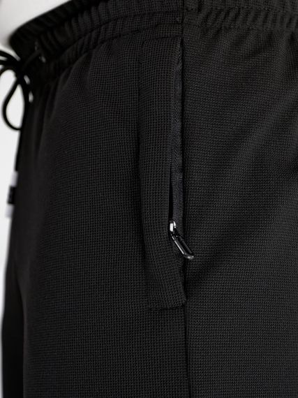 Мужские классические шорты с карманами на молнии больших размеров и батал DE1107 цвет черный, размер 50 | Зображення 5