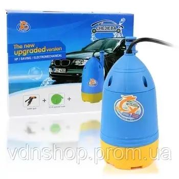 Портативная автомобильная мойка от прикуривателя с насосом, шлангом и распылителем Chejieba | Зображення 1