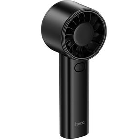Портативний вентилятор Hoco HX600 handheld folding fan 1200 mAh Black