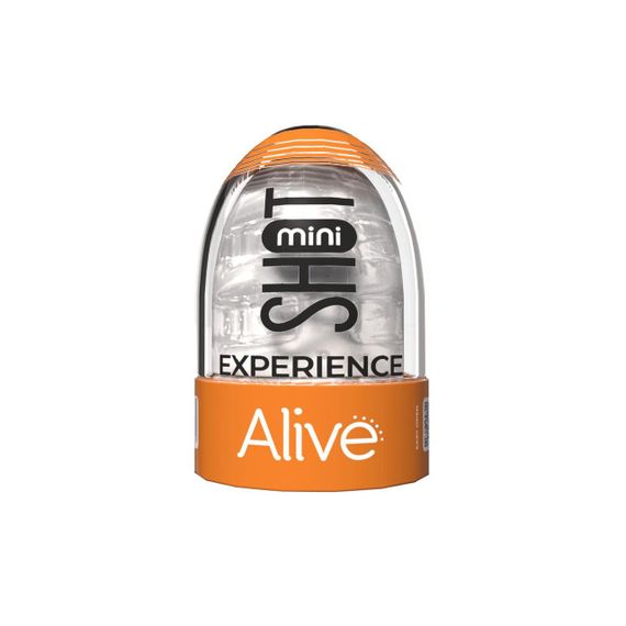 Мінімастурбатор Alive Mini Masturbator (Transparent) Sex Aura