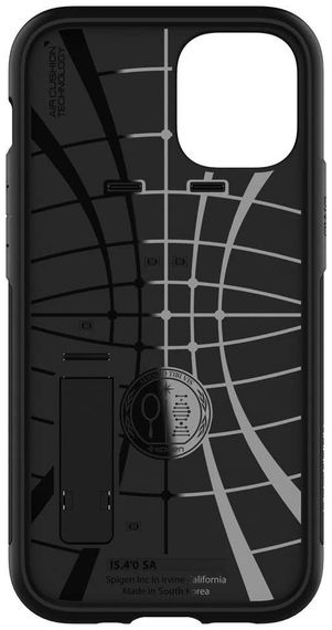 Чехол Spigen для Apple iPhone 12 mini Slim Armor, Black (ACS01545) | Зображення 2