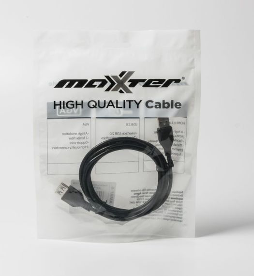 Кабель-подовжувач Maxxter U-AMAF-6  USB2.0 AM/AF 1.8 м. | Зображення 1