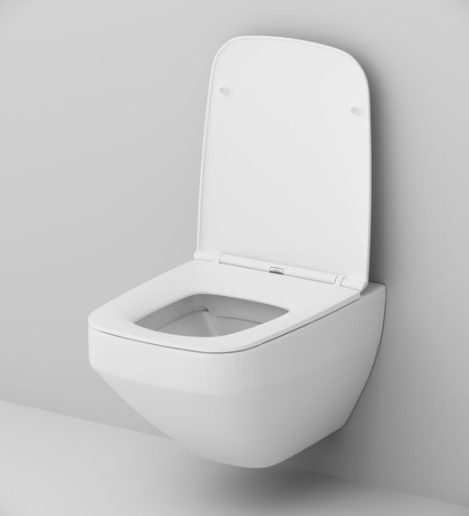 Унітаз підвісний AM.PM Inspire V2.0 безободковий FlashClean з сидінням Slim Soft Close (C50A1700SC) | Зображення 3