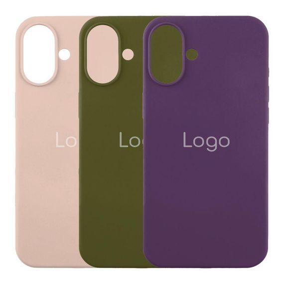 Чохол Silicone Case Full Size (AA) для iPhone 16 Колір 71.Cyprus Зелений | Зображення 1