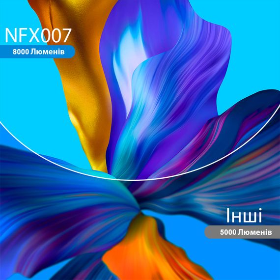 Сучасний проектор Full HD 1080p Linux OS XPRO PANOPLUS EBI з вбудованими динаміками (NFX-007_8199) | Зображення 4