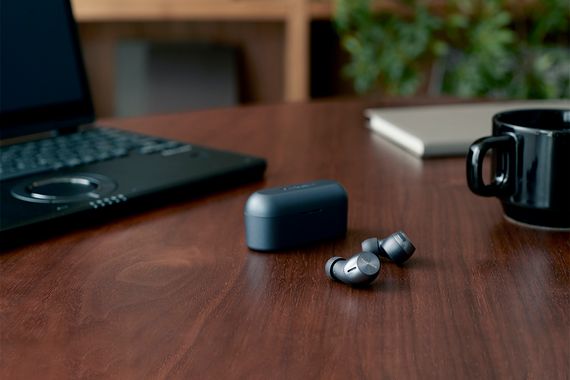 Навушники Technics EAH-AZ40G-K TWS JustMyVoice™ IPX4 Чорний | Зображення 2