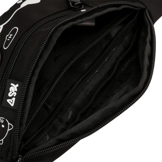 Сумка-бананка YES SP-36 Black Cat 550553 6х12х26 см | Зображення 5