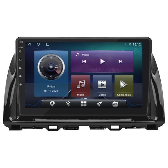 Штатная магнитола Lesko для Mazda CX-5 I 2011-2015 экран 9" 4/32Gb/ 4G/ Wi-Fi/ CarPlay Premium Android GPS | Зображення 2