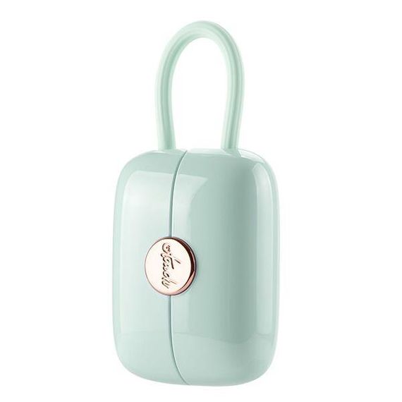 Вакуумний кліторальний стимулятор Otouch Louis Vibrate Teal з віброяйцем, у кейсі sexstyle