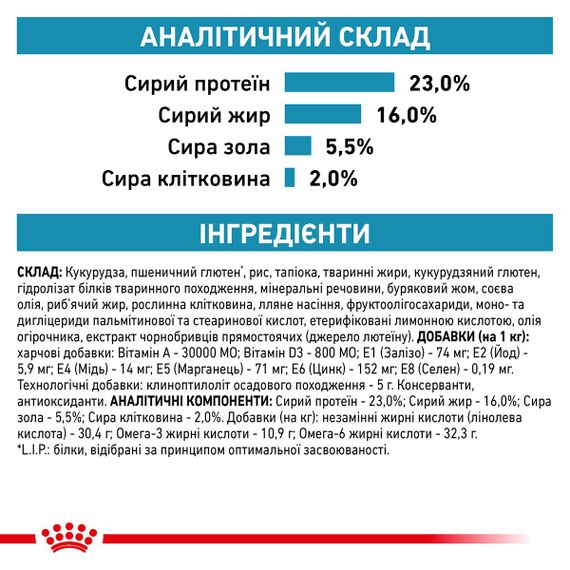 Сухий корм при атопії та дерматозах у собак Royal Canin Skin Care Adult Canine, 2 кг | Зображення 6