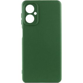 Чохол Silicone Cover Lakshmi Full Camera (A) для TECNO Spark 9 Pro (KH7n) Зелений / Dark green