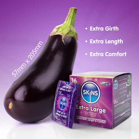 Skins Extra Large - Класичні презервативи XL розміру | Зображення 5