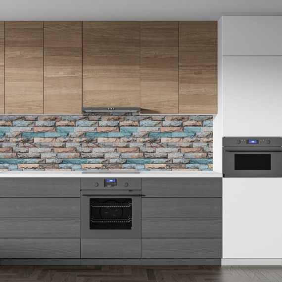 Самоклеюча вінілова плитка 600х600х1,5мм, ціна за 1 шт. (СВП-203) Матова SW-00000510 | Зображення 5