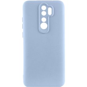 Чохол TPU GETMAN Liquid Silk Full Camera для Xiaomi Redmi 9 Блакитний / Lilac Blue
