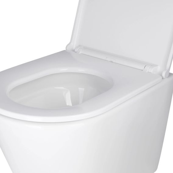 Набір Qtap Nest 4 в 1 підвісний унітаз Scorpio Ultra Quiet 520x365x365 + комплект інсталяції QT1433053EUQW45165 | Зображення 4