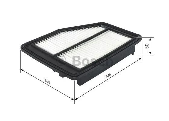 Фільтр повітряний HONDA CIVIC, BOSCH (F026400412) | Зображення 9
