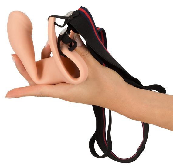 Чоловічий страпон - Strap-On Silicone Sleeve Large | Зображення 3