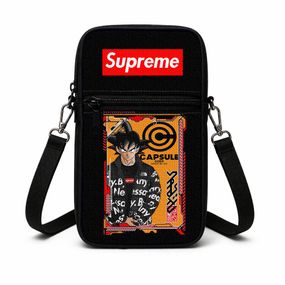 Сумка-чохол для телефону Аніме Supreme дитяча сумка через плече, водонепроникна міні-сумка (4859)