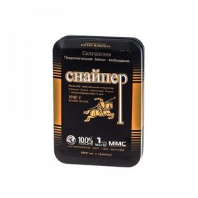 Таблетки для потенції Снайпер за 1 банку(12шт)