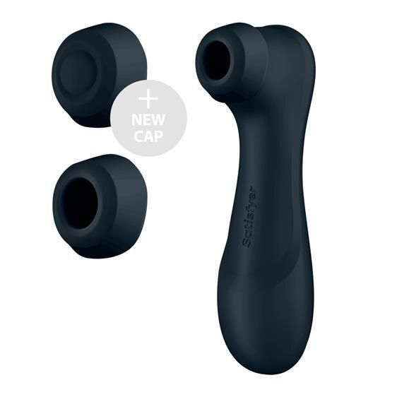 Кліторальний стимулятор - Satisfyer Pro 2 Generation 3 With Liquid Air Black Sex Aura | Зображення 1