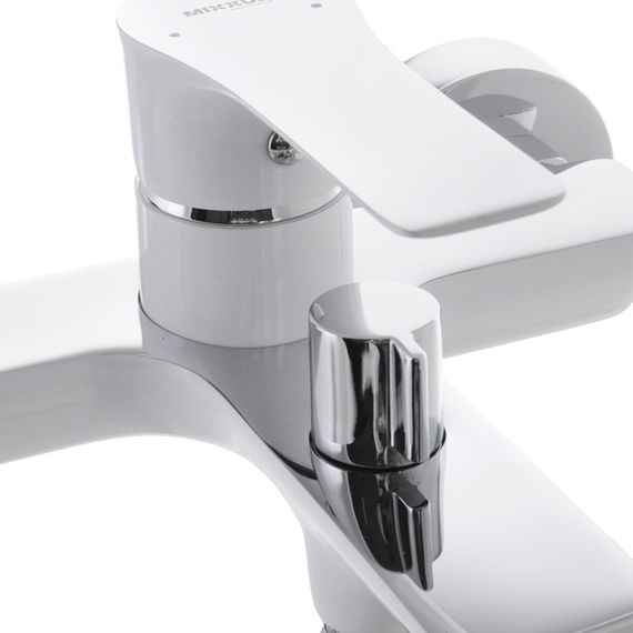 Змішувач для ванни з коротким виливом Mixxus Premium Eva 009 Euro Білий (MI5811) | Зображення 2