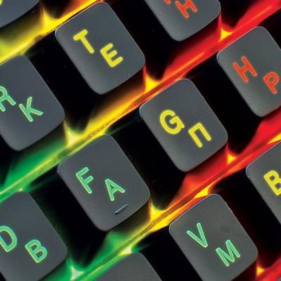 Клавіатура REAL-EL 8700 Gaming Backlit, black | Зображення 1