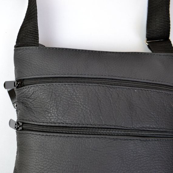 Легка сумка-месенджер, Практична чоловіча сумка барсетка, Сумка для документів зручна QI-28 | Зображення 5