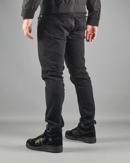 Зимові чоловічі кросівки Forum 84 High Black Suede Fur , В'єтнам 46 29.5 см | Зображення 3