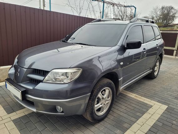 Нижняя окантовка окон (6 шт, нерж) для Mitsubishi Outlander 2001-2006 гг | Зображення 2