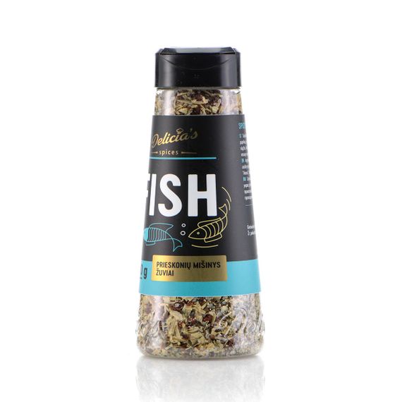 Суміш спецій Delicia's Spices Fish для риби 150 г 241331 Код: 013249 | Зображення 1