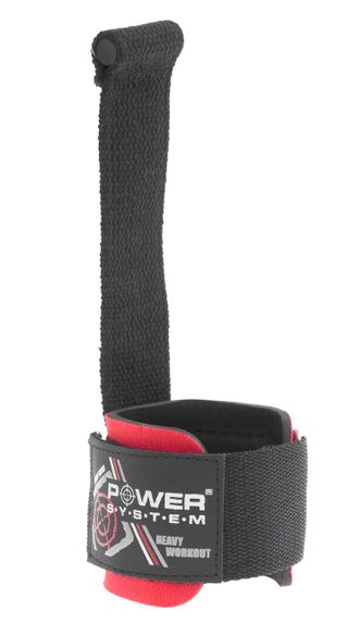 Лямки для тяги з валіком Power System PS-3350 Power Pin Black/Red | Зображення 2