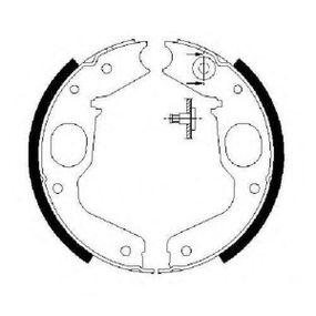 Тормозные колодки Bosch барабанные задние MITSUBISHI Challenger/L400/Montero/Montero 0986487719