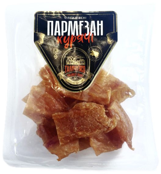 Чипсы мясные пармезан куриные Галичмясо 50 г