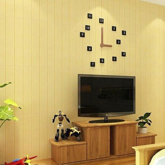 Самоклеюча 3D панель бежеве дерево 700х700х4мм (95) SW-00001371 | Зображення 3