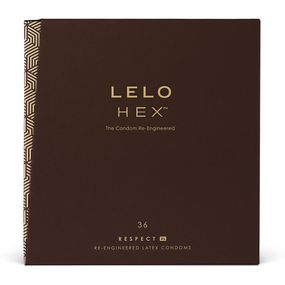 Презервативы LELO HEX Condoms Respect XL 3 Pack, тонкие и суперпрочные, увеличенный размер