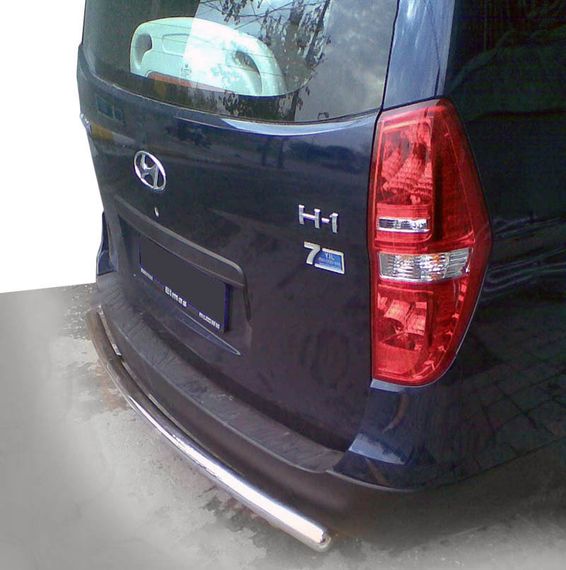 Задняя дуга AK002 (нерж.) для Hyundai H200, H1, Starex 2008-2024 гг
