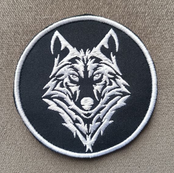 Шеврон Волк 9см