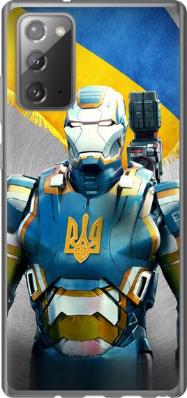 Чехол на Samsung Galaxy Note 20 Украинский киборг "980u-2036-17620"