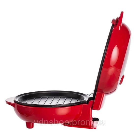 Гриль электрический настольный компактный  550 Вт с антипригарной поверхностью Sokany SK-BBQ-853 | Зображення 4