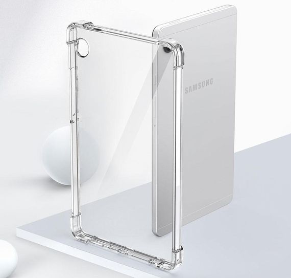 Силіконовий чохол бампер Primo Silicone для планшета Samsung Galaxy Tab A11 8.7" (SM-X130 / SM-X135) - Clear | Зображення 5