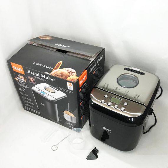 Хлібопічка RAF R.208, 600 Вт, до 1000 г, з функцією безглютенової випічки | Зображення 5