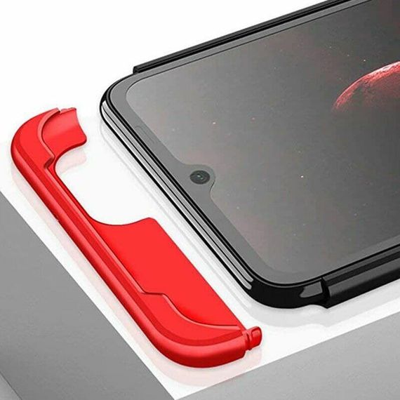 Чохол GKK 360 градусів для Samsung Galaxy M32 колір Чорно-Червоний | Зображення 5