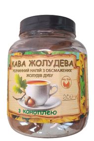 Кава з жолудів дуба з коноплею, 200 г