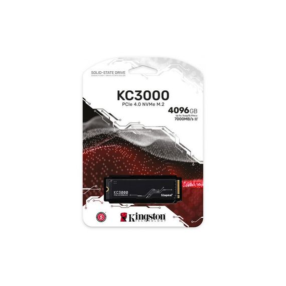 Накопичувач SSD M.2 2280 4TB Kingston (SKC3000D/4096G) | Зображення 3