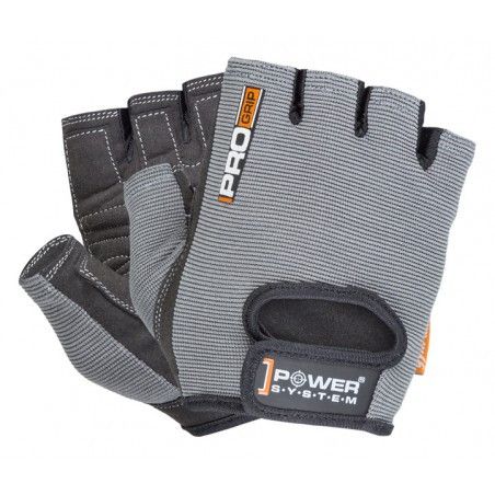 Рукавички для фітнесу Power System PS-2250 Pro Grip Grey XXL | Зображення 1